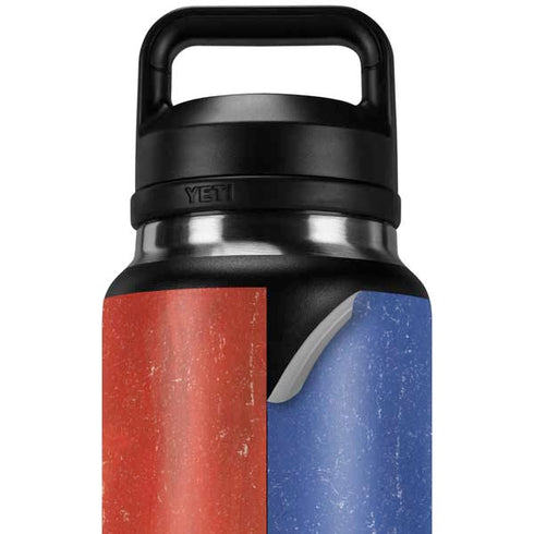 Dominican Republic Flag Distressed YETI Rambler 36oz Bottle Skin